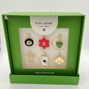 Kate Spade New York x Target - Mixed Novelty WINE CHARMS (Limited Edition)